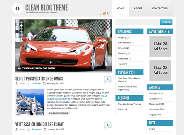 Clean Blog Theme : 80+ Best Free Blogger Templates for 2025 – NMLT