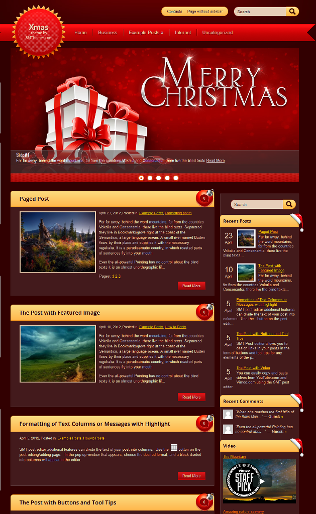 Xmas Themes